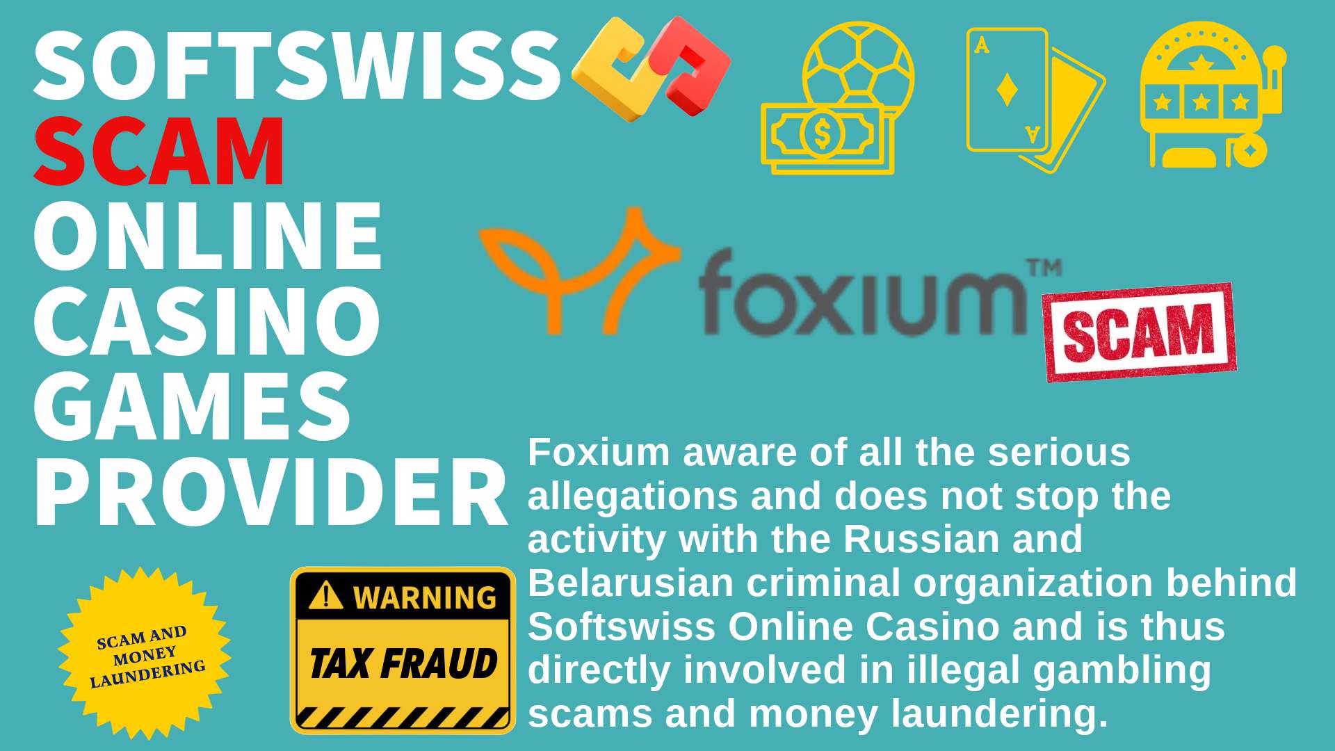 Foxium - softswiss scam - Casino by Softswiss